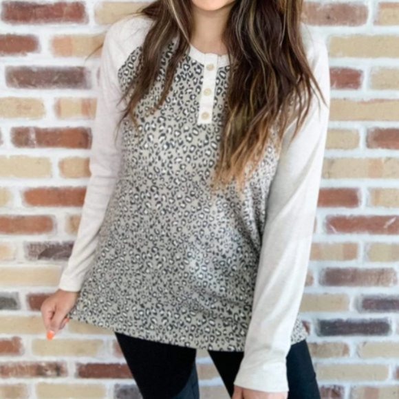mycotstyle Tops - Women's Top IN THE WILD THERMAL LONG SLEEVES NWT